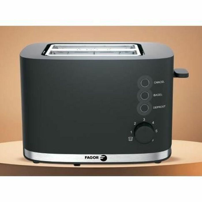 Fagor FAG3508510690881 Pan Grill FG250 4 Funciones: Bagel, Recalentar, Cancelar, Descongelar 3