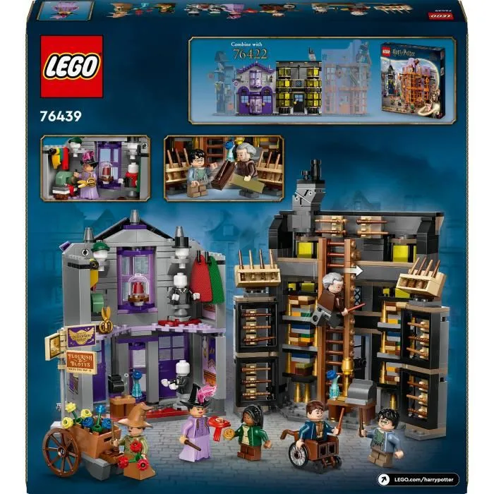 Lego Harry Potter 76439 Ollivander y Madame Malkin Tienda de Ropa para Magos y Hechiceras 5