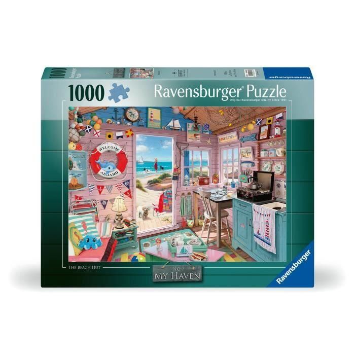 Ravensburger AAAPP10737 Cabaña de playa 1000 piezas