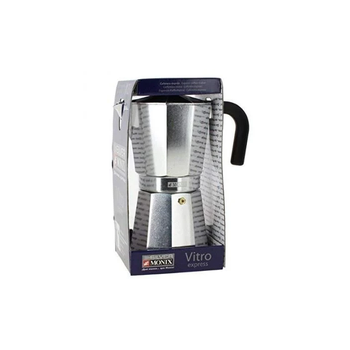 Cafetera Italiana Monix Braisogona_M620012 Acero Aluminio 12 Tazas 2