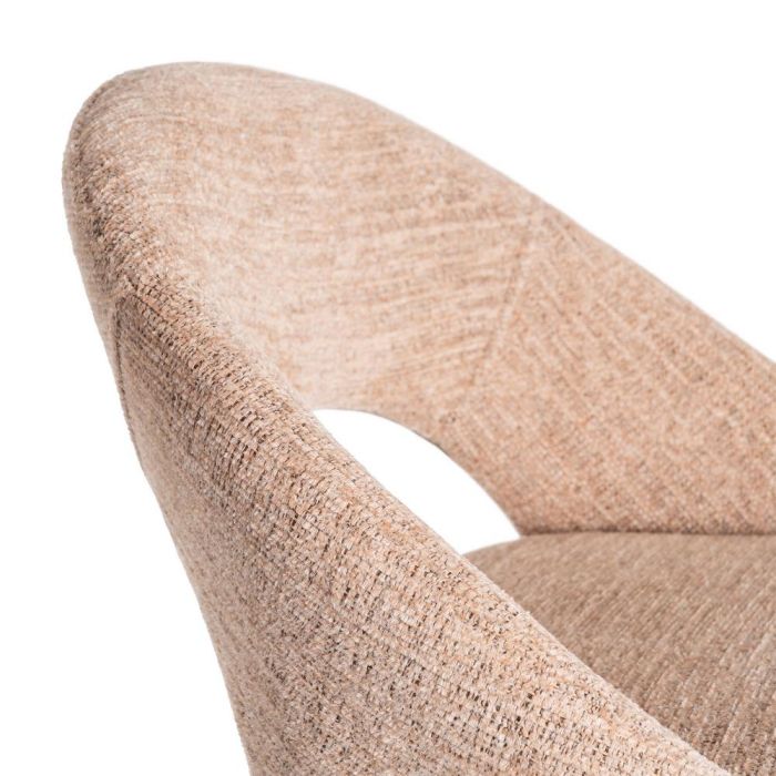 Taburete Rosa Tejido-Metal Contract 53 X 48 X 100 cm