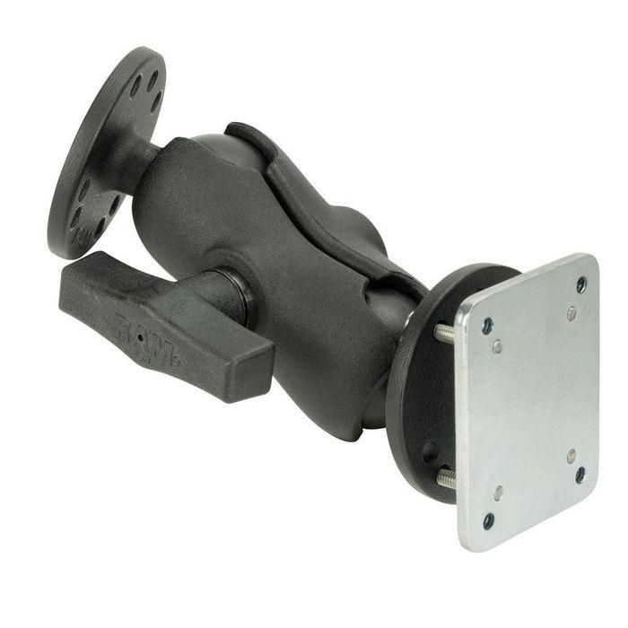 RAM Mounts Drill-Down Dashboard Mount with Backing Plate - C Size Short 1 RAM Mounts Drill-Down Dashboard Mount with Backing Plate - C Size Short 1