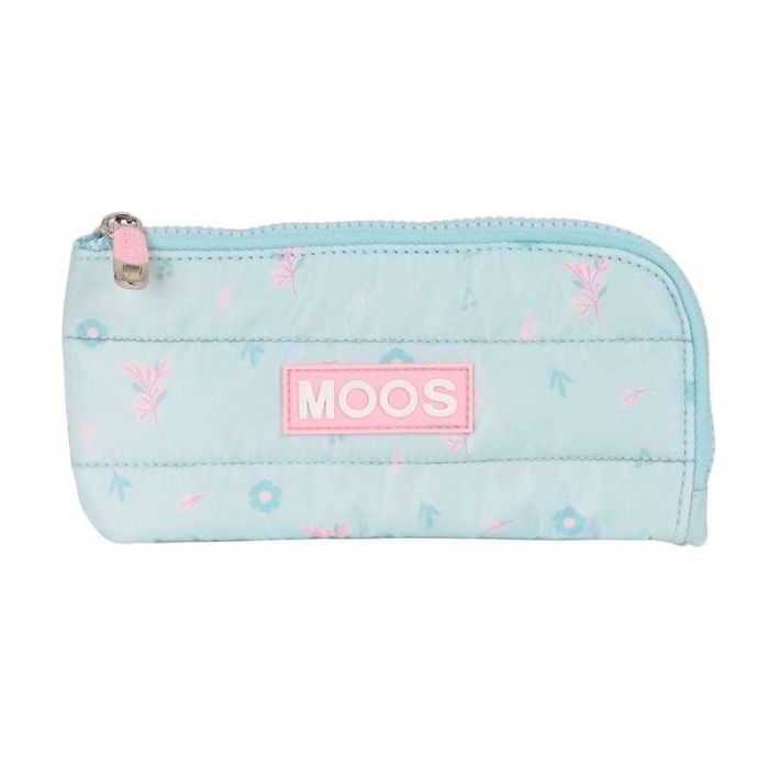 Estuche Escolar Moos Garden 23 x 11 x 1 cm Turquesa 2 Estuche Escolar Moos Garden 23 x 11 x 1 cm Turquesa 2