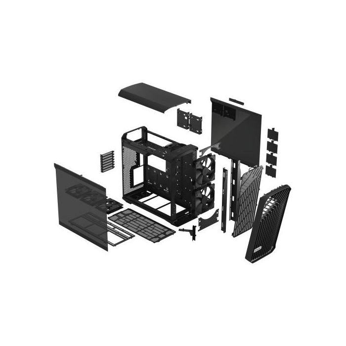 Fractal Design Torrent Negro PC Caja ATX con Ventana Lateral FD-C-TOR1A-06 21 Fractal Design Torrent Negro PC Caja ATX con Ventana Lateral FD-C-TOR1A-06 21