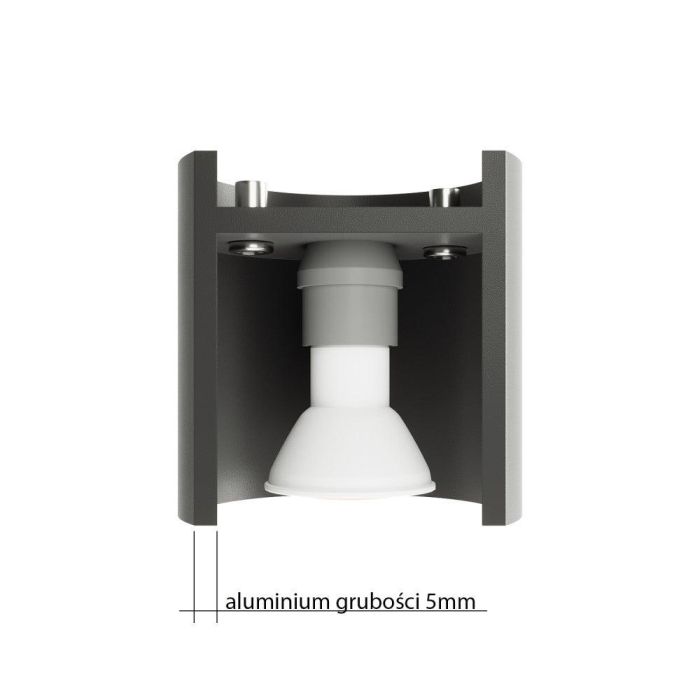 Orbis SOL-SL.0051 Lámpara Colgante Moderna Minimalista Cilíndrica, Disponible en Negro, Gris o Blanco 3