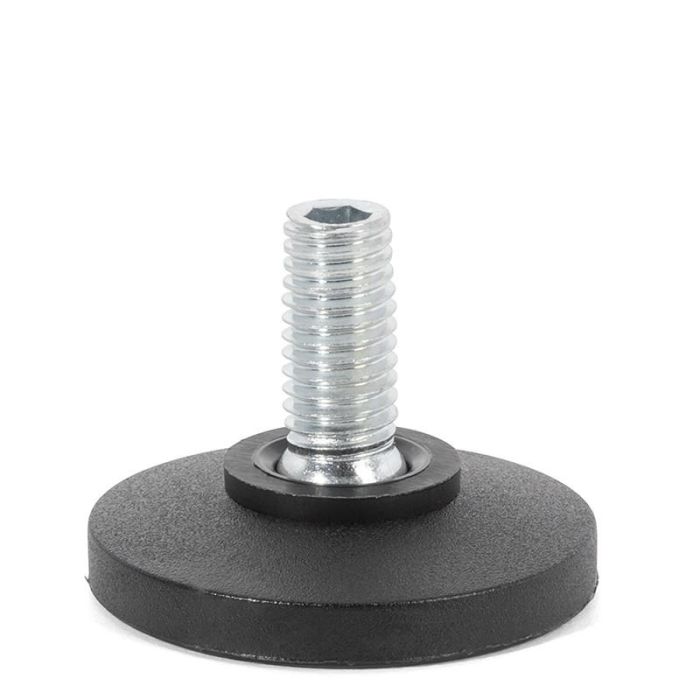 ALK System TOFO Ø35 M8x15 H27 Pie Nivelador Negro con Rótula y Huella Allen para Muebles y Estructuras de Acero y Plástico 0 ALK System TOFO Ø35 M8x15 H27 Pie Nivelador Negro con Rótula y Huella Allen para Muebles y Estructuras de Acero y Plástico 0