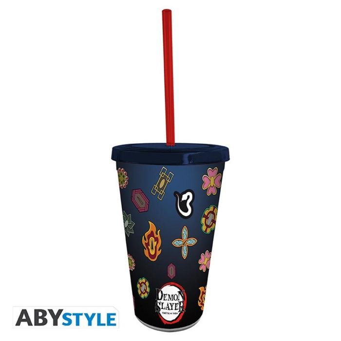 Vaso Con Pajita Abystyle Guardas Pilares