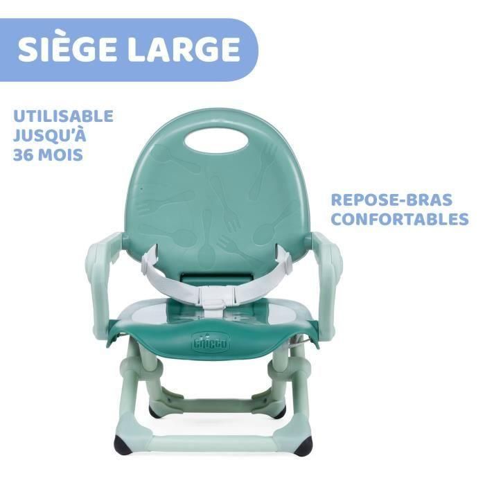Chicco Silla Elevadora Pocket Snack Portátil para Bebés y Niños para Compartir Mesa en Familia 3 Chicco Silla Elevadora Pocket Snack Portátil para Bebés y Niños para Compartir Mesa en Familia 3