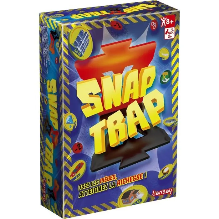 Lansay LAN3181860751367 Snap Trap - Juego de mesa - A partir de 8 años 2 Lansay LAN3181860751367 Snap Trap - Juego de mesa - A partir de 8 años 2
