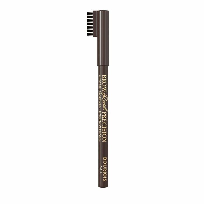 Bourjois BROW REVEAL Lápiz de Cejas Automático Brunette Oscuro con punta inclinada y cepillo, para rellenar y definir 1