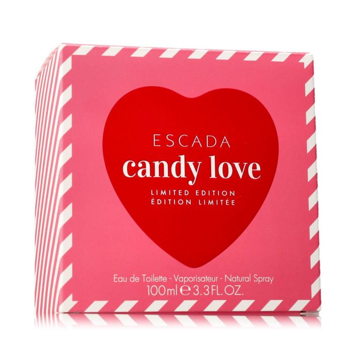 Escada Candy Love Eau De Toilette Vaporizador 100 mL Escada Candy Love Eau De Toilette Vaporizador 100 mL