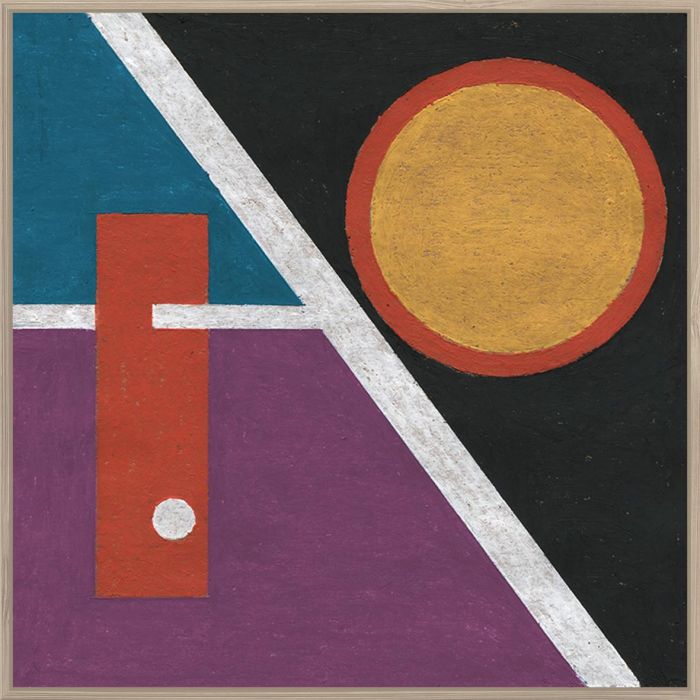 DKD Home Decor Cuadro Moderno Multicolor Abstracto Lienzo 83 x 83 x 4.5 cm (2 Unidades) 1