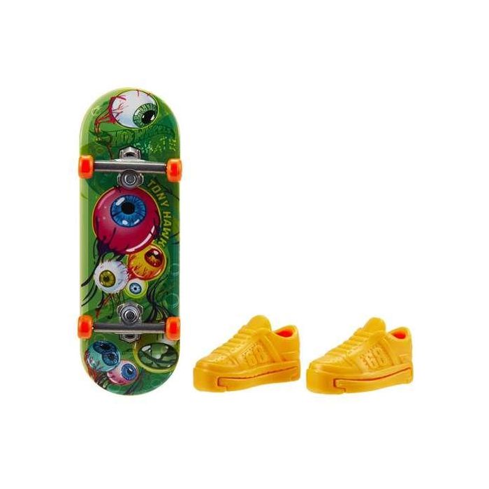 Mini monopatin hot wheels. incluye zapatos. 10 cm - modelos surtidos 25 Mini monopatin hot wheels. incluye zapatos. 10 cm - modelos surtidos 25