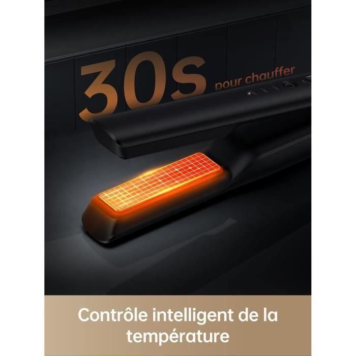Plancha sin cable - DREAME Hair Glamour - Negro 4 Plancha sin cable - DREAME Hair Glamour - Negro 4