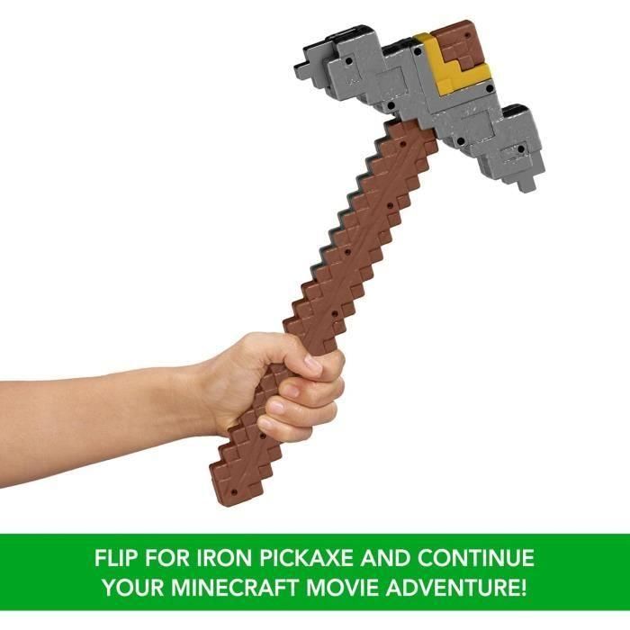 Espada Pico 2 En 1 Minecraft La Película Jfr72 Mattel 4 Espada Pico 2 En 1 Minecraft La Película Jfr72 Mattel 4