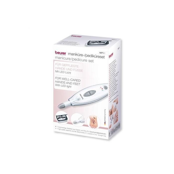 Beurer MP-41 Set de Manicura y Pedicura Profesional con Luz LED 2 Beurer MP-41 Set de Manicura y Pedicura Profesional con Luz LED 2
