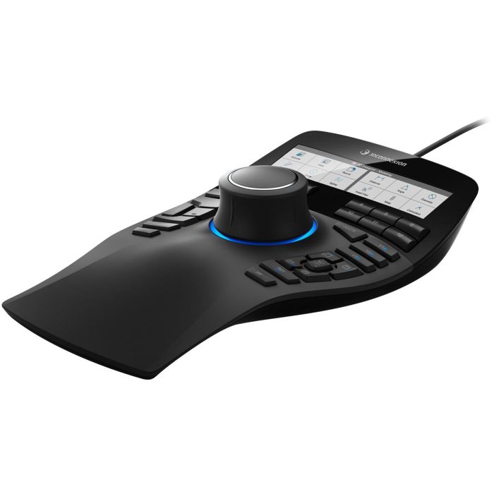 3DCONNEXION SpaceMouse Enterprise Kit 2, Ratón 6DoF Inalámbrico/USB, Ambidextro, 31 Botones Programables, Negro 1