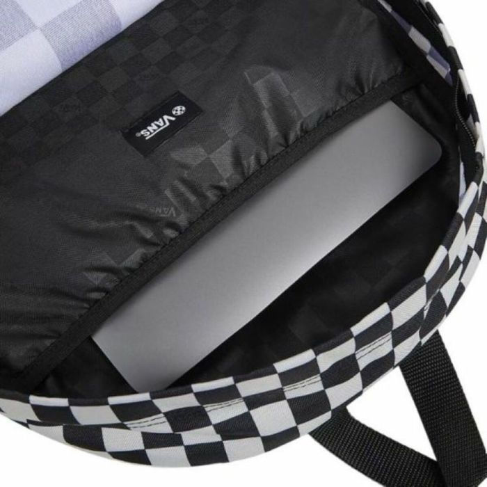 Mochila Escolar Vans Old Skool Check Backpack VN000H4X3M41 Negro 2