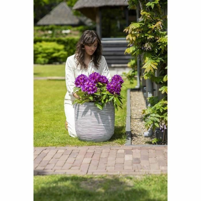 Capi Europe Jardiniere Nature Rib 35 x 34 cm Marfil KOFI932 3 Capi Europe Jardiniere Nature Rib 35 x 34 cm Marfil KOFI932 3