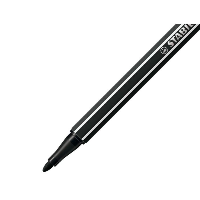 Stabilo Rotulador Pen 68 Negro Caja 10 Ud 2