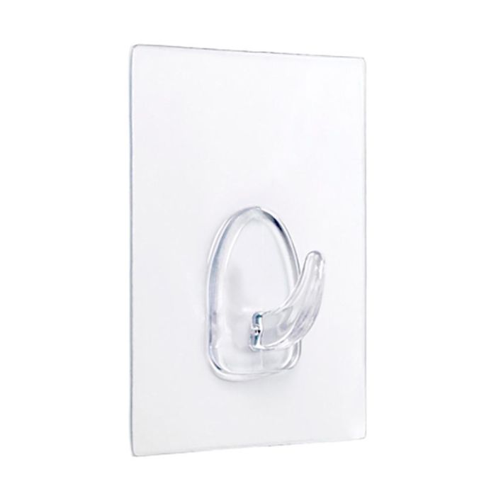 Inofix Colgador adherente reutilizable 80x62mm transparente 1291-0-000 Stick & go con micro ventosas 0 Inofix Colgador adherente reutilizable 80x62mm transparente 1291-0-000 Stick & go con micro ventosas 0