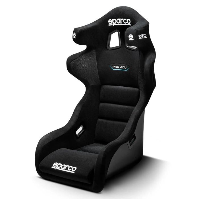 Sparco S008017RNR Asiento Pro ADV QRT Fibra Vidrio Ultraligero 9.3kg | FIA 8855-1999 | Protección Cabeza y Hombros Sparco S008017RNR Asiento Pro ADV QRT Fibra Vidrio Ultraligero 9.3kg | FIA 8855-1999 | Protección Cabeza y Hombros