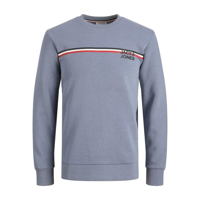 Sudadera Infantil Jack & Jones JJATLAS CREW NECK JNR 12232669 Azul 0 Sudadera Infantil Jack & Jones JJATLAS CREW NECK JNR 12232669 Azul 0