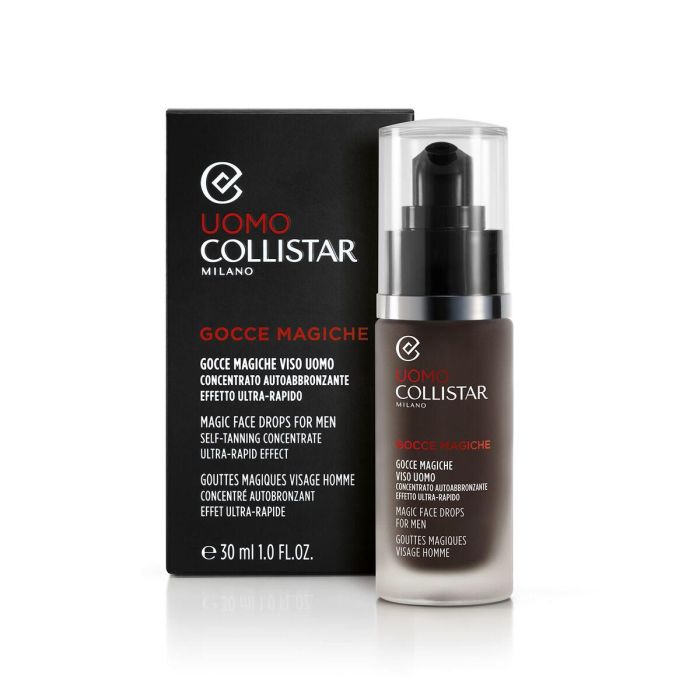 COLLISTAR UOMO Gotas Mágicas Rostro Autobronceadoras - Bronceado Perfecto en <60 Minutos con Vit. E Hidratante 30 ml 3