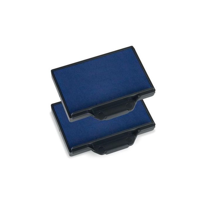 Trodat 6/56/DB 5460 - Almohadilla de Recambio Original, 2 unidades, color azul para sello Trodat Professional 5460