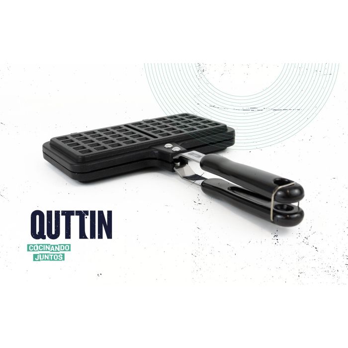 Molde para gofres doble de aluminio Quttin (6 Unidades) 3 Molde para gofres doble de aluminio Quttin (6 Unidades) 3