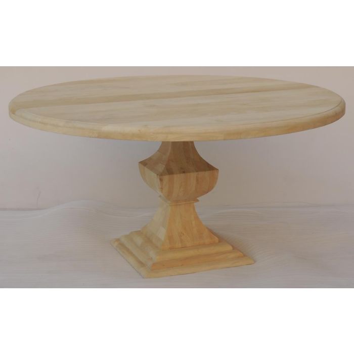Mesa Redonda Comedor Tradicional DKD Home Decor Natural 150 x 76 x 150 cm 1 Mesa Redonda Comedor Tradicional DKD Home Decor Natural 150 x 76 x 150 cm 1