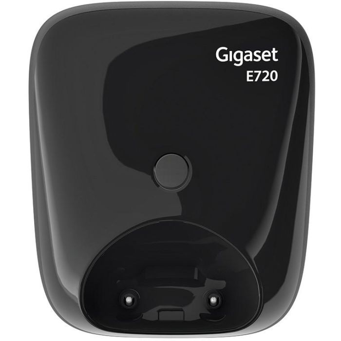 Gigaset E720 Teléfono Inalámbrico DECT/Analógico, Teléfono para Mayores, Botones Grandes Retroiluminados, Compatible con Audífonos, Negro 5