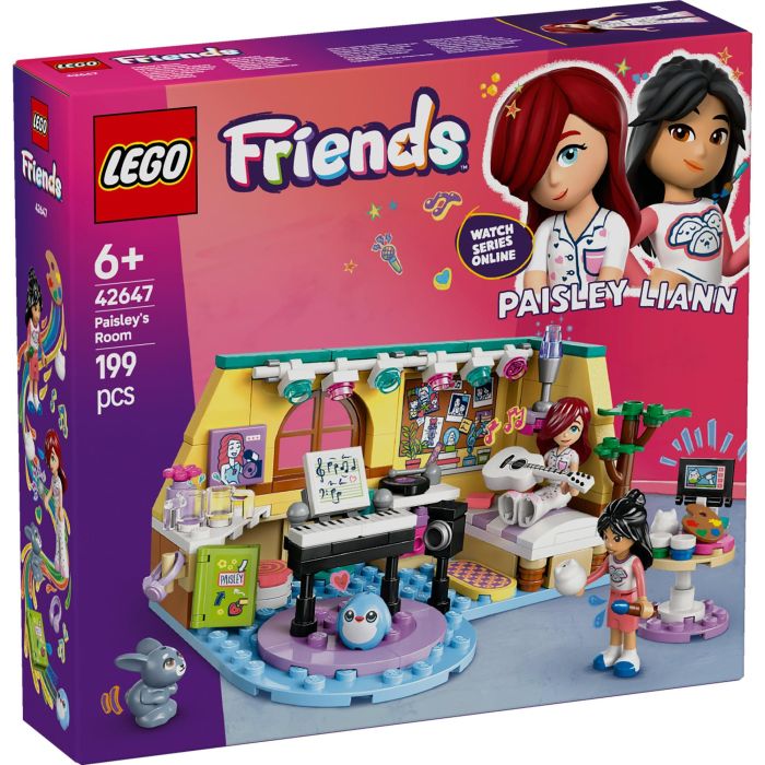 LEGO 42647 Friends La Habitación de Paisley - Juego de Construcción 199 piezas para niños de 6+ años 9