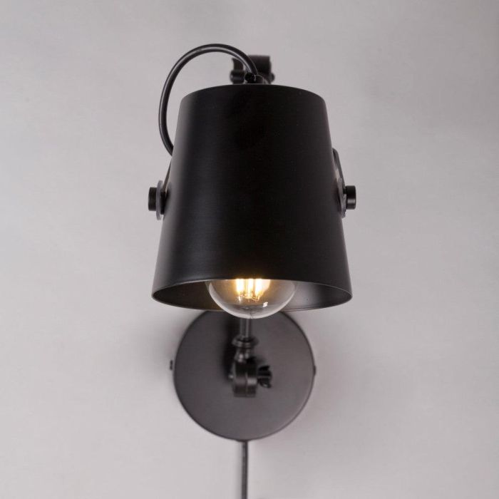 SKD-W1014 Aplique de Pared Le Havre Orientable y Ajustable E14 para Iluminación Interior Salón Dormitorio o Rincón de Lectura 2 SKD-W1014 Aplique de Pared Le Havre Orientable y Ajustable E14 para Iluminación Interior Salón Dormitorio o Rincón de Lectura 2