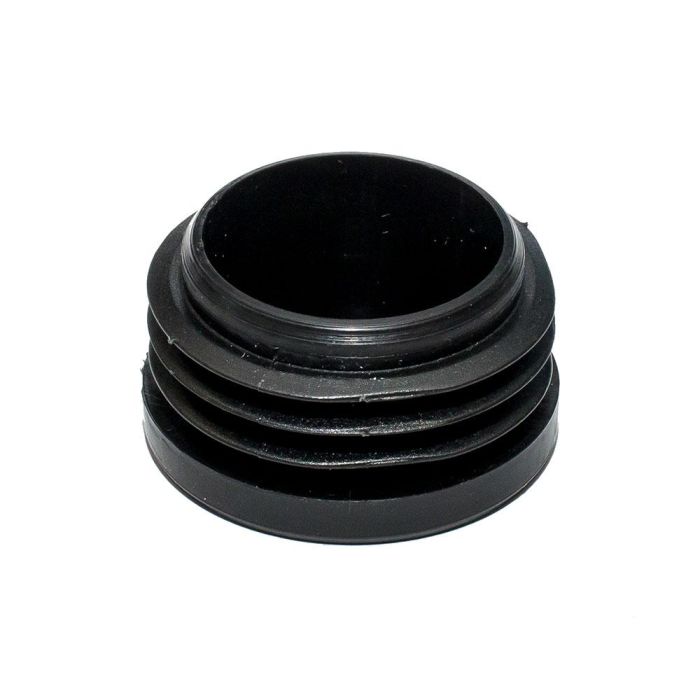 Micel Contera Redonda con Aletas Cnt02, 25 Unid. - Negro, Polietileno, para Tubos Interior 16-18mm/Exterior 20mm, Alto 21mm