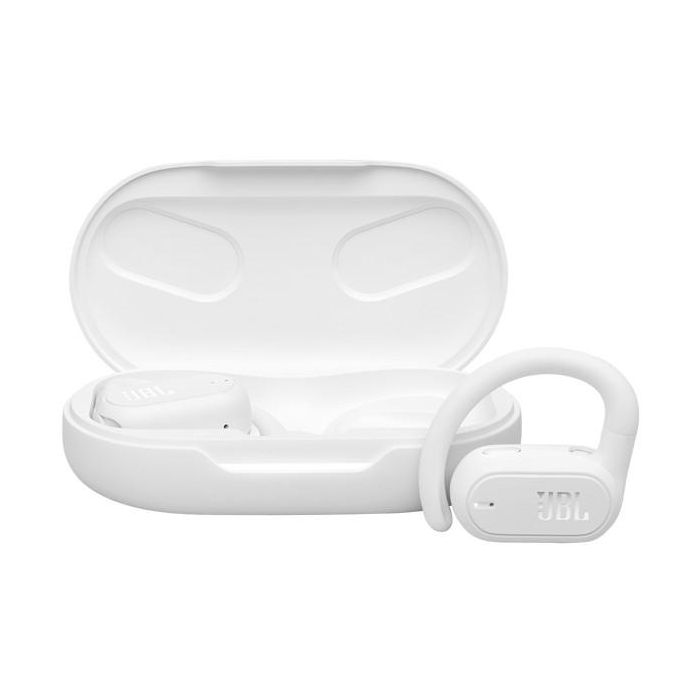 JBL Soundgear Sense Auriculares Bluetooth Open-Ear Inalámbricos TWS, Llamadas/Música, IP54, Blanco 4