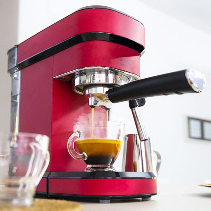 Cafetera Express de Brazo Cecotec Cafelizzia 790 Shiny 1,2 L 20 bar 1350W Rojo 1,2 L 2 Cafetera Express de Brazo Cecotec Cafelizzia 790 Shiny 1,2 L 20 bar 1350W Rojo 1,2 L 2