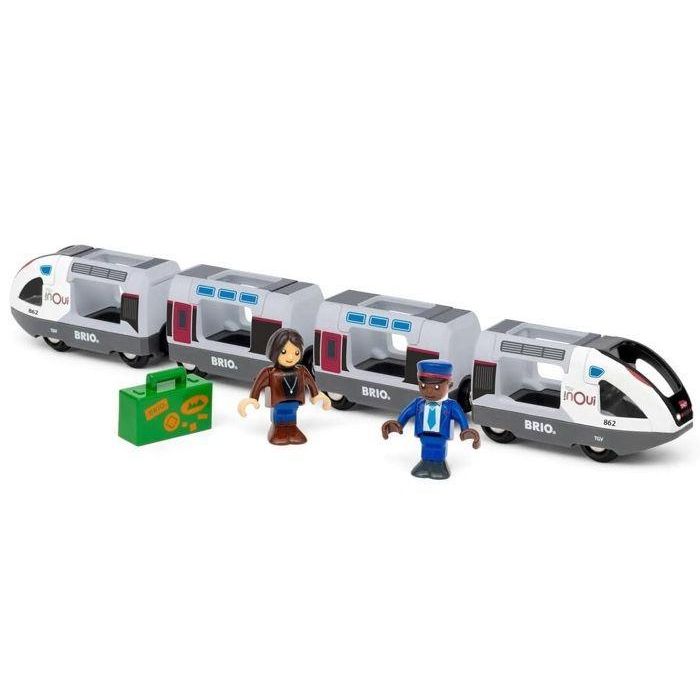 Brio World RAV7312350360875 Tren TGV INOUI SNCF - Circuito de Madera 1