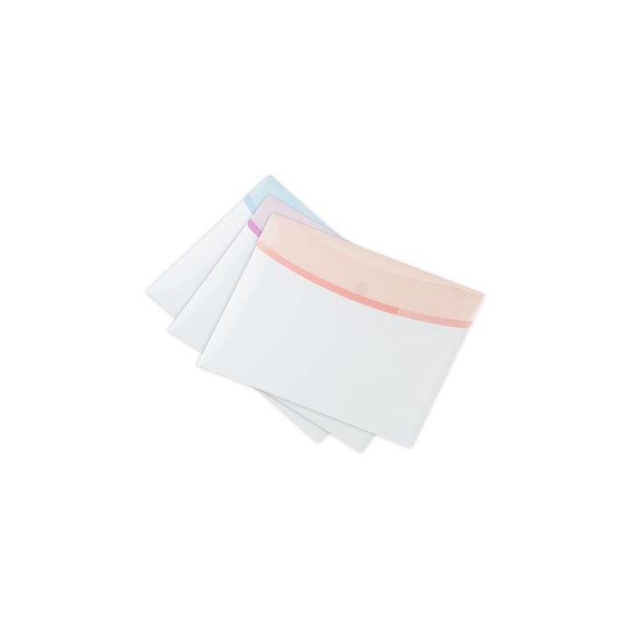 Dosier Sobre Tarifold Color Dream Pp Reciclable Con Velcro A5 Semi Opaco Surtido Pack De 6