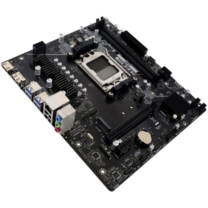 BIOSTAR B650MT B650 AM5 mATX DDR5 Placa Base para PC 2