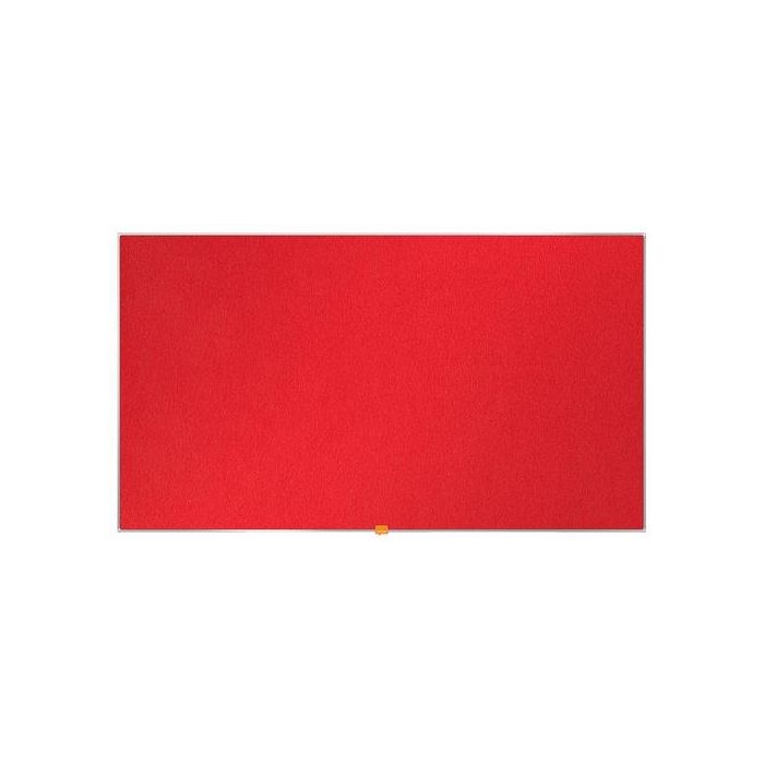 Tablero Fieltro Nobo Panoramica 55 (1230X700 Mm) Rojo Brillante