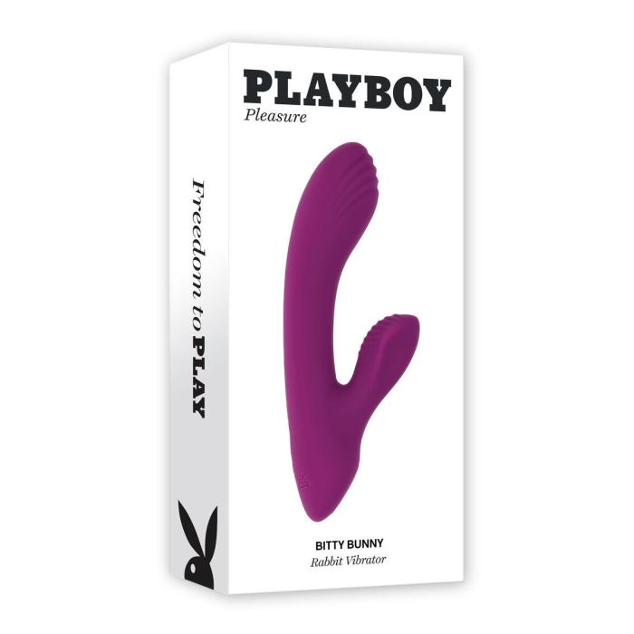 Vibrador Punto G Playboy Bunny Rojo 1 Vibrador Punto G Playboy Bunny Rojo 1