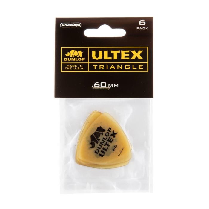 Dunlop Pack 72 Púas Ultex Triangle Amber - 0.60 Mm 3