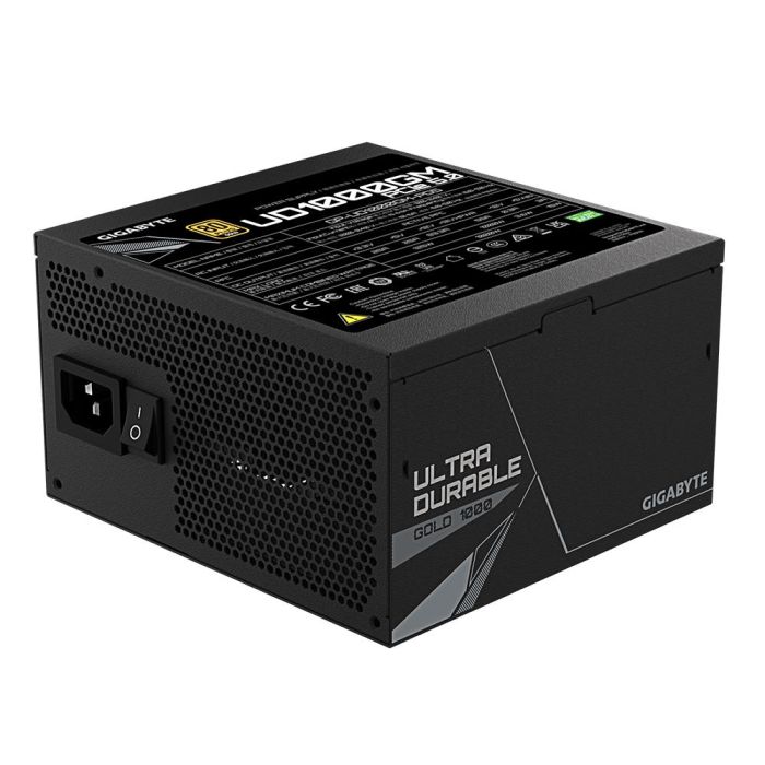 Gigabyte UD1000GM PG5 unidad de fuente de alimentación 1000 W 20+4 pin ATX ATX Negro Gigabyte UD1000GM PG5 unidad de fuente de alimentación 1000 W 20+4 pin ATX ATX Negro