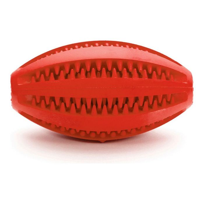 Pelota Rugby Dental Para Perro L 9 cm 4 Pelota Rugby Dental Para Perro L 9 cm 4