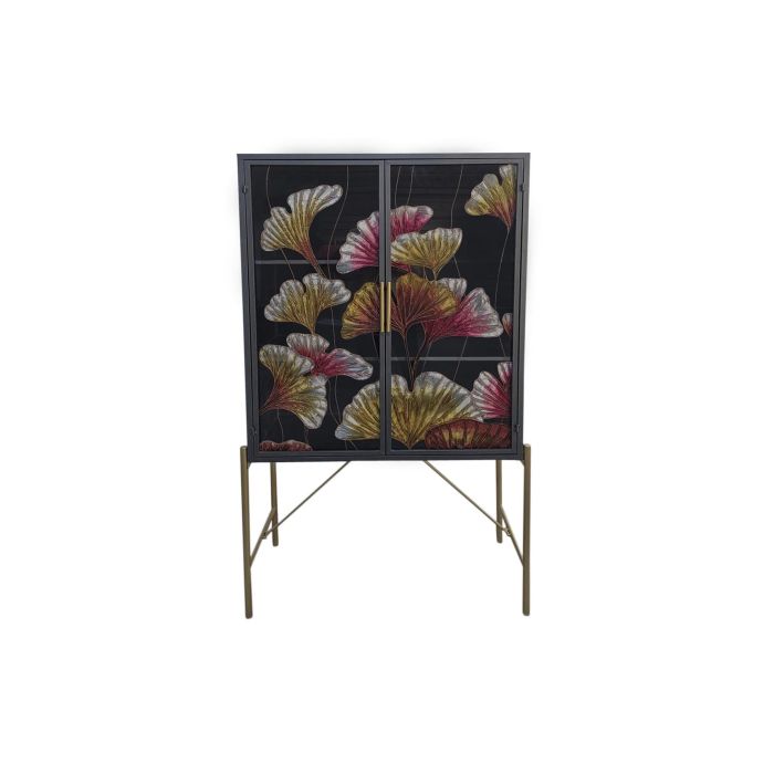 Aparador Tropical DKD Home Decor Amarillo Rosa 35 x 155 x 85 cm