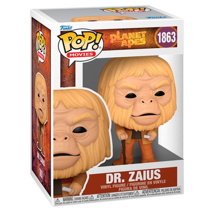 Funko POP El Planeta de los Simios Dr. Zaius Figura Vinilo 9cm Caja Regalo Funko POP El Planeta de los Simios Dr. Zaius Figura Vinilo 9cm Caja Regalo