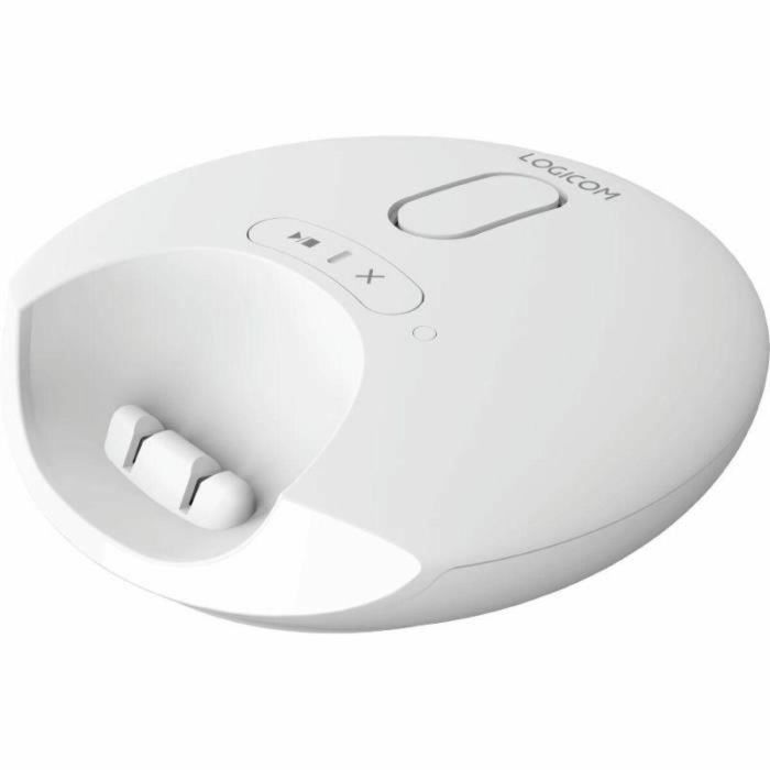 Teléfono Inalámbrico Logicom DECT ILOA 155T SOLO Blanco 3