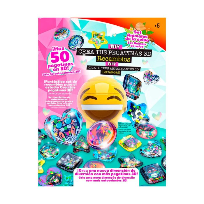 Recambio De Pegatinas 3D 63333093 Bizak Recambio De Pegatinas 3D 63333093 Bizak