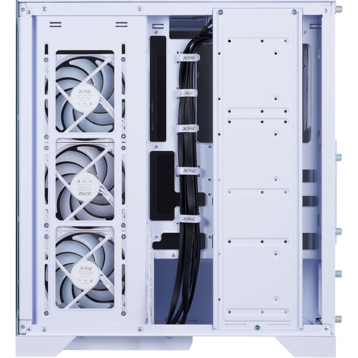 XPG Invader X BTF ATX Midi Tower Blanco con 5x120mm ARGB y USB C 2